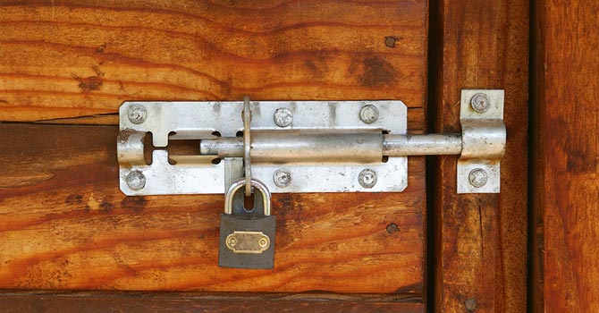 Shed lock
